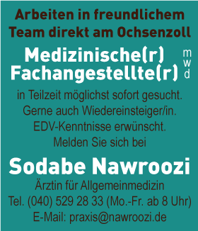 Anzeige Medizinische(r) Fachangestellte(r)